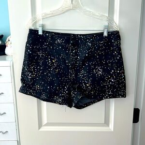 Hot Topic Blackheart Pastel Star Shorts